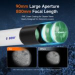 Svbony SV520 Telescópio Refrator Conjunto Completo 90mm f/8.9 - Imagem 4